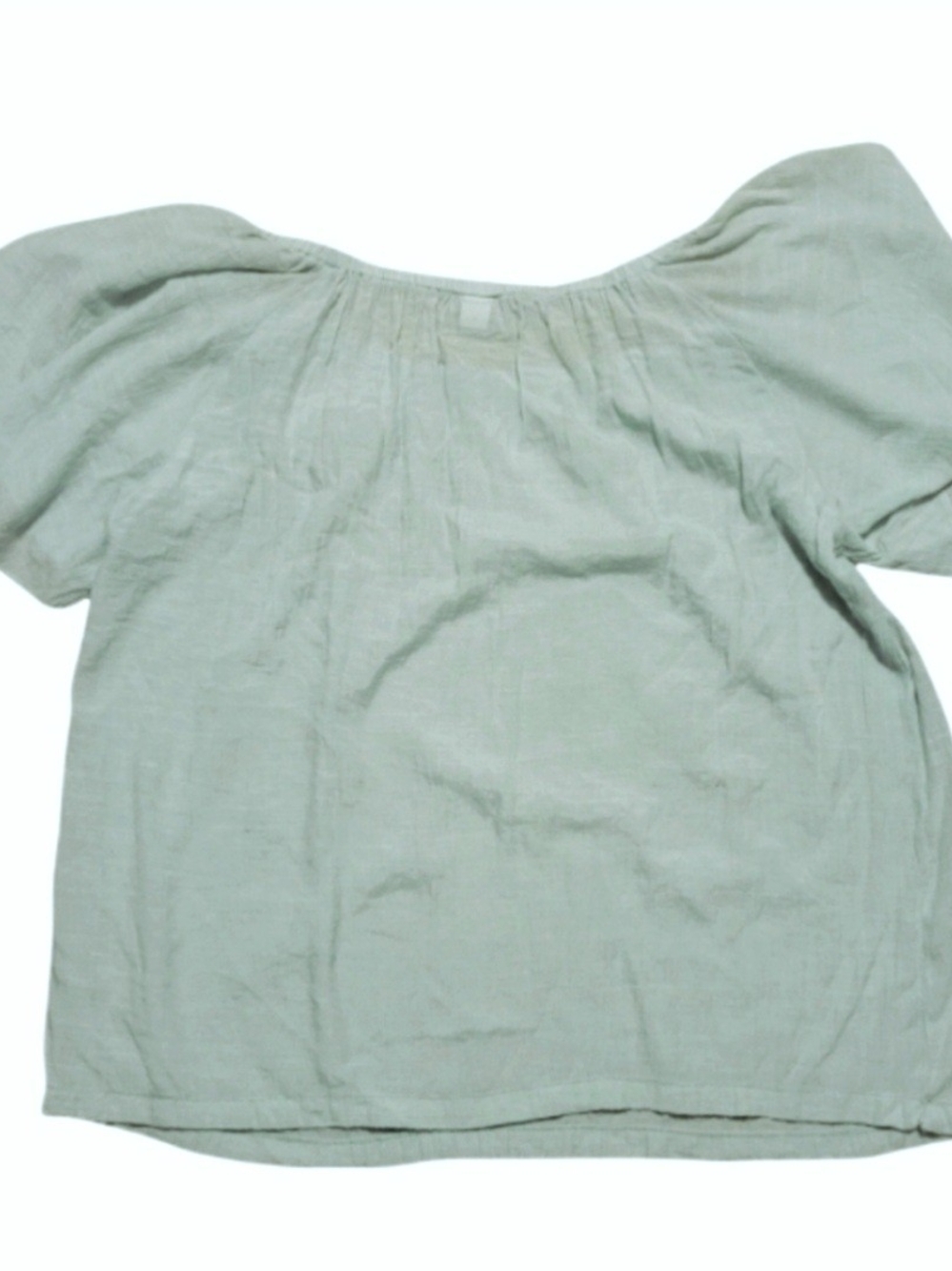Torrid Off The Shoulder Gauze Top Sz 2 - Picture 5 of 9